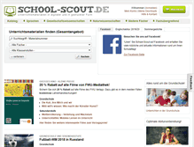 Tablet Screenshot of grundschule.school-scout.de